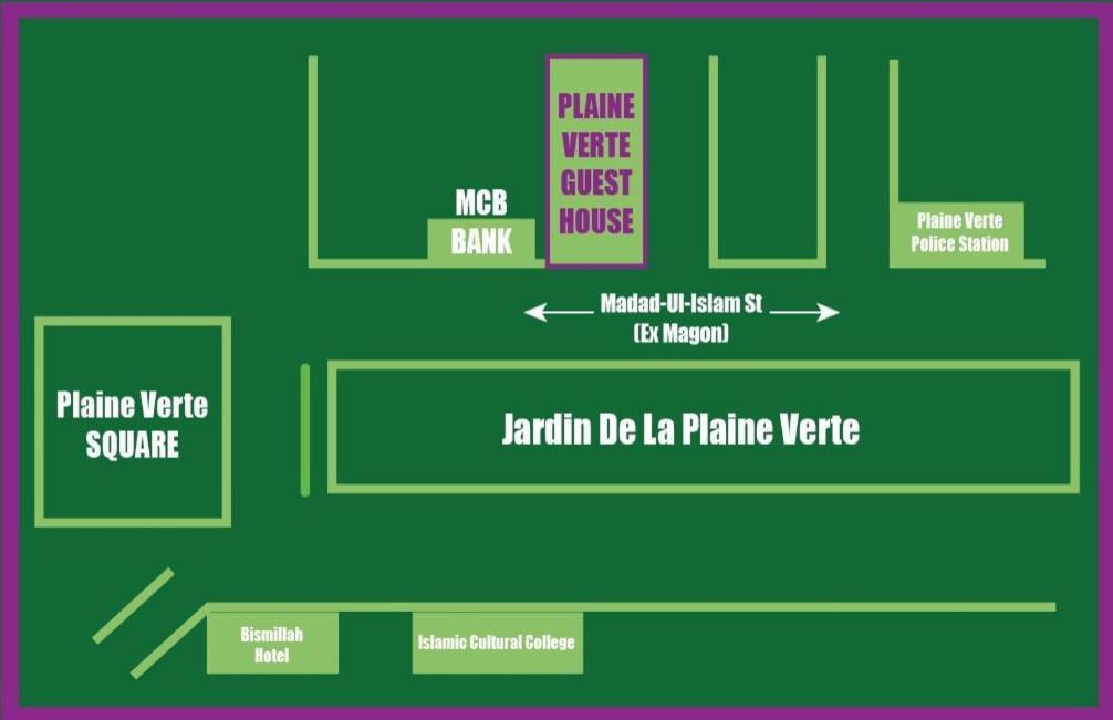 La Plaine Verte Guesthouse Port Louis Exteriör bild